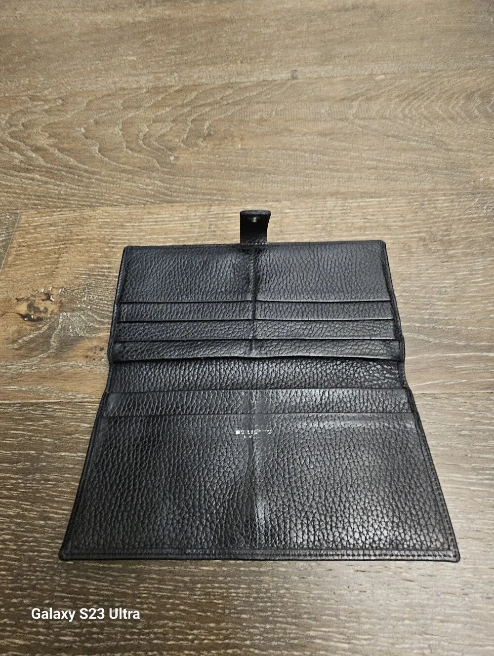 Burberry Black Leather Wallet